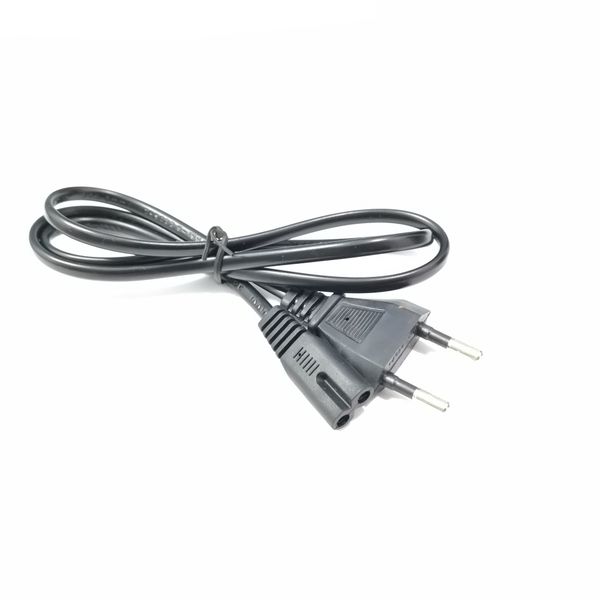 2 x EU 2-prong Power cable cord compatible with PSP/PSV/PS2/PS3