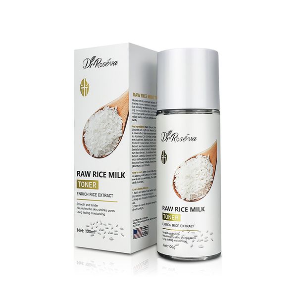DR.ROSEVA-Panax Ginseng Root Extract &amp; Alpha Hydroxy Acid,Rice Water Toner