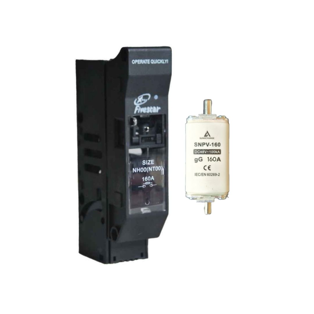 Fivestar Single Pole 10-160A Fuse Switch Disconnector + 1 Battery Fuse 160A