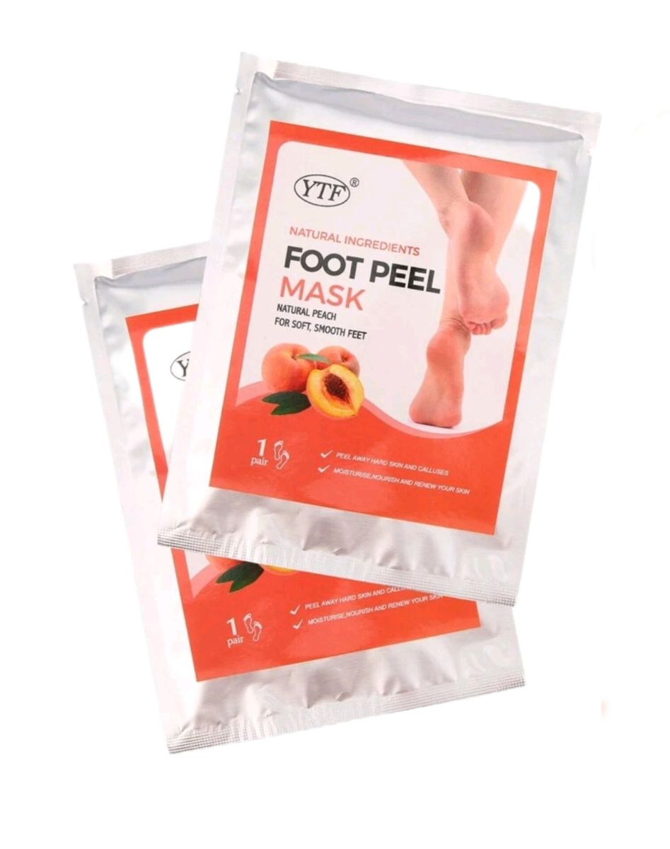 4 Pieces Exfoliating Foot Peel Mask