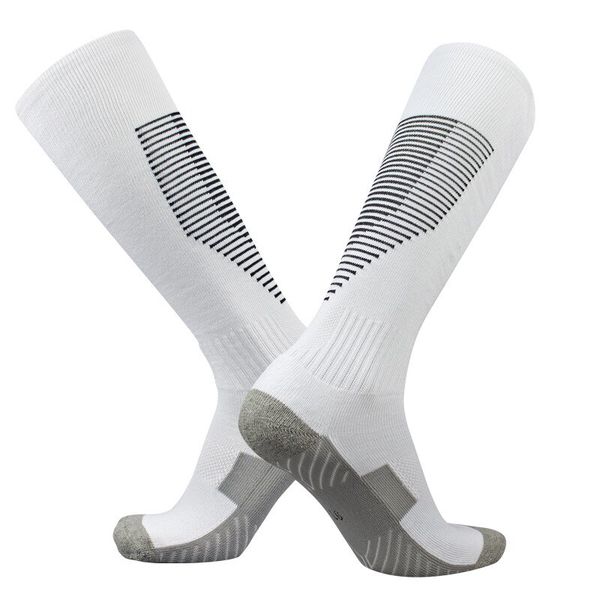 White Football Knee High Socks