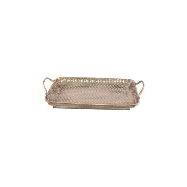 Mc -Gold Decor Tray 49x31cm