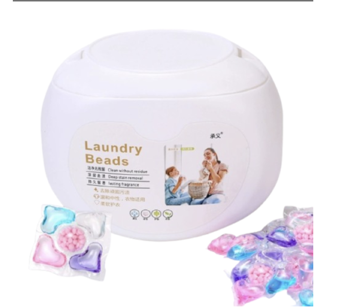 5 in 1 Detergent Pods with Fabric Softener - 65 x 2 packs