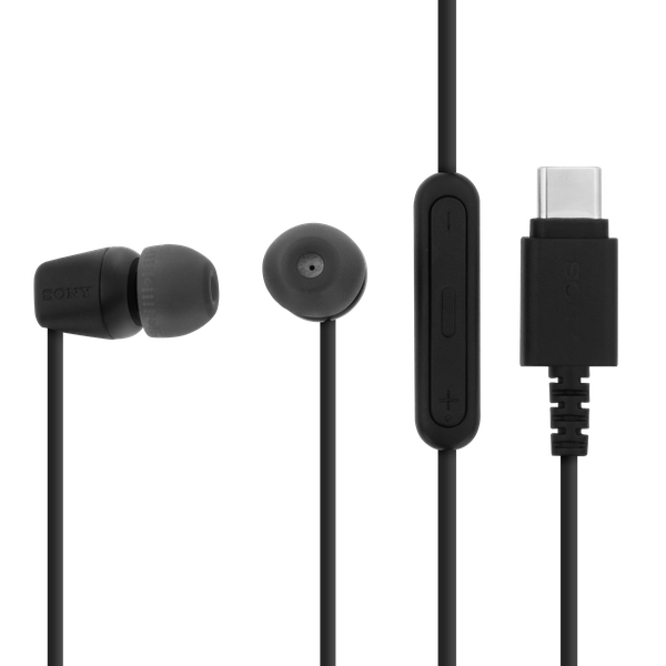 Sony EX15C Type-C Earphones (USB-C) Wired In-Ear - Black