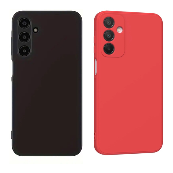 Cover Compatible with Samsung Galaxy A25 - Combo of 2 Silicone Cover Compatible with A25