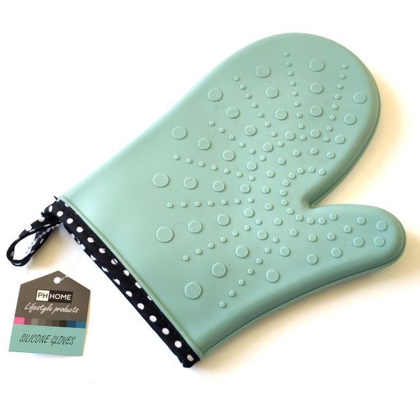 PH Home - Silicone Oven Gloves Blue
