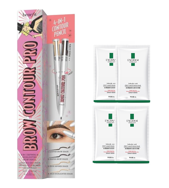 Brow Contour Pro 4in1 Contour Pen &amp; Exgyan Sleep Masks