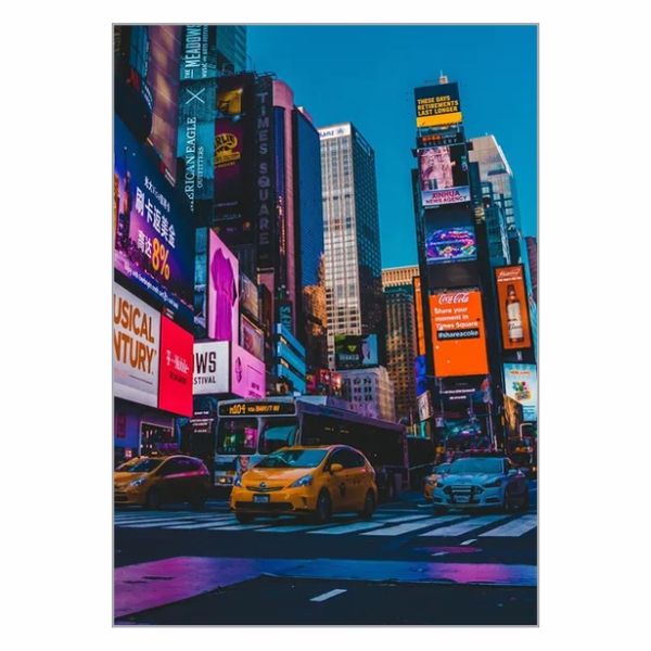 New York City Traffic Poster - A1