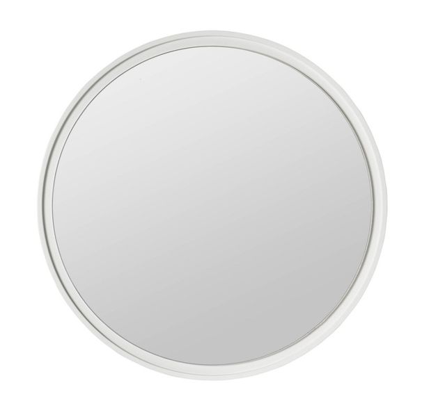 Paramount Mirrors &amp; Prints - Lily floating round - Grey