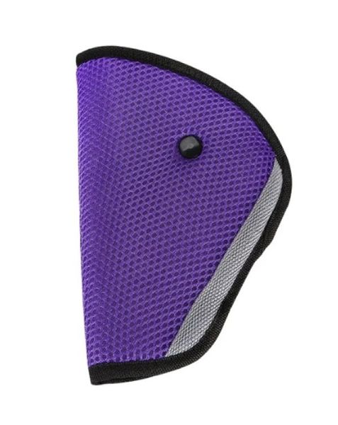 Comfortable Safety Harness for Seat Belts - Purple