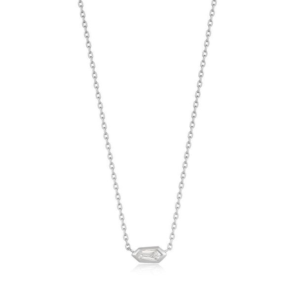 Ania Haie Sparkle Emblem Chain Necklace