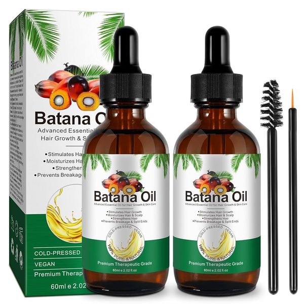 Blugano 100 Pure Cold Pressed Batana Oil for Hair Growth 150ml
