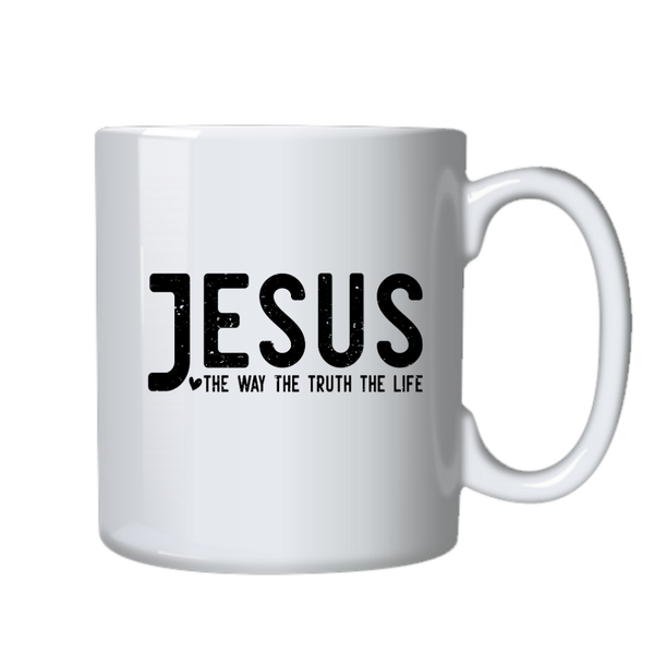 Jesus Way Truth Life Christian Theme Birthday Christmas Gift Cup Mug 402