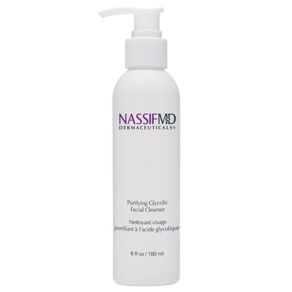 NassifMD Purifying Glycolic Facial Cleanser 180ml