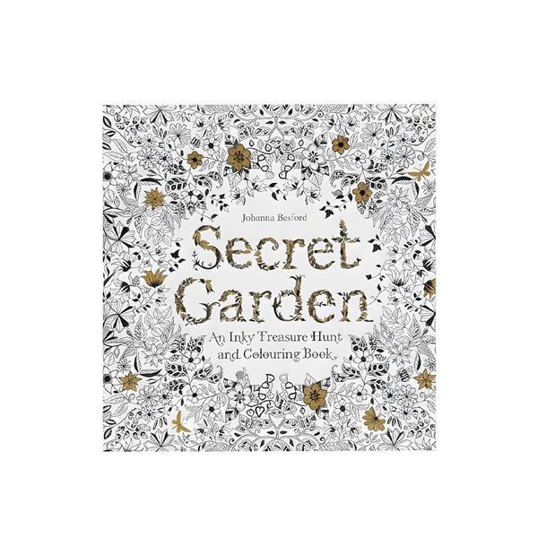 Secret Garden Coloring Book: Inky Adventure &amp; Stress Relief