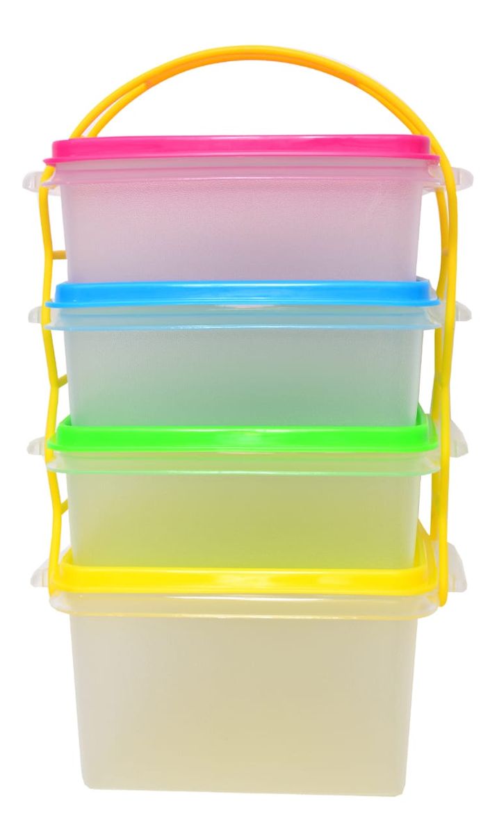 Set of 4 Stackable Lunch Boxes | Shop Today. Get it Tomorrow