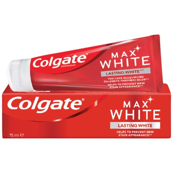 Colgate Max Lasting White Toothpaste 75ml (Pack of 3)