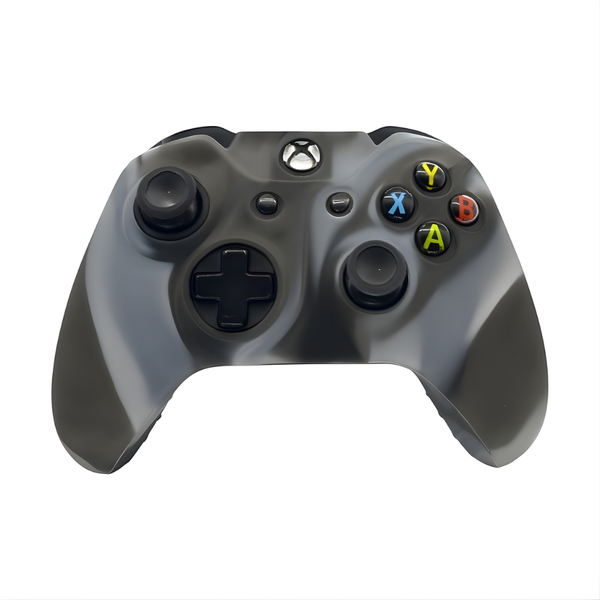 Midnight Mist Silicone Protective Controller Cover - Grey &amp; Black