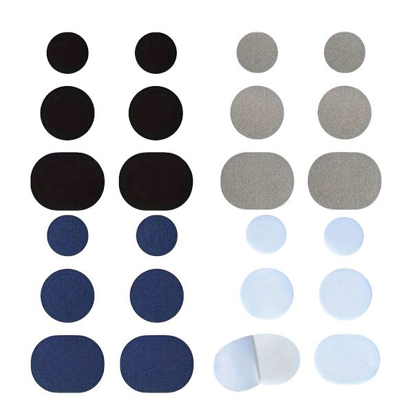 24-Pack Shoe Repair Patches - Peel &amp; Stick for Holes, Rips &amp; Worn Linings