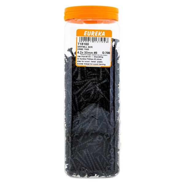 EUREKA Drywall Screw Coarse Thread 4.2 x 30mm #8 Q:700 T1B160
