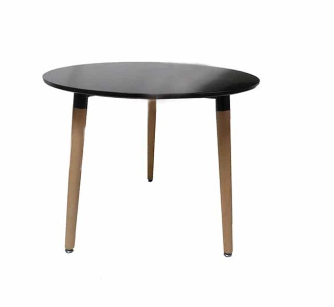 Round Cafe Table MDF Wood