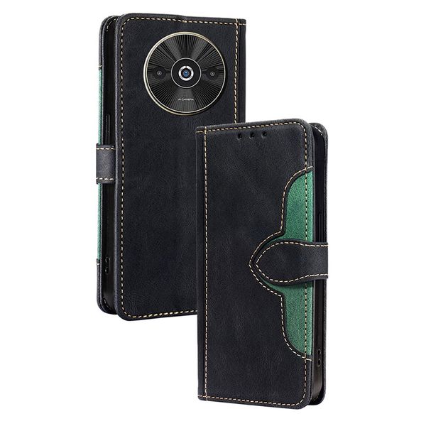Retro PU Leather Flip Cover Case Compatible With Xiaomi Redmi A3X/A3