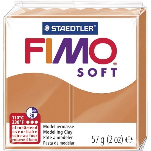 Staedtler Mod. clay Fimo soft cognac 57g
