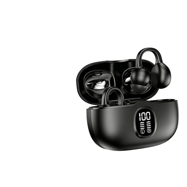 Black K80 Wireless Bluetooth 5.4 Earbuds image
