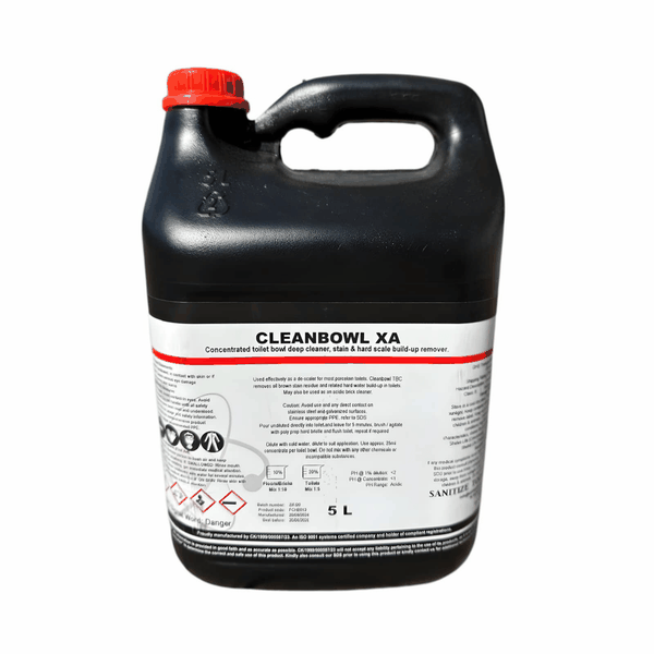 Clean Bowl XA 5L- Heavy Duty Toilet Bowl De-scaler