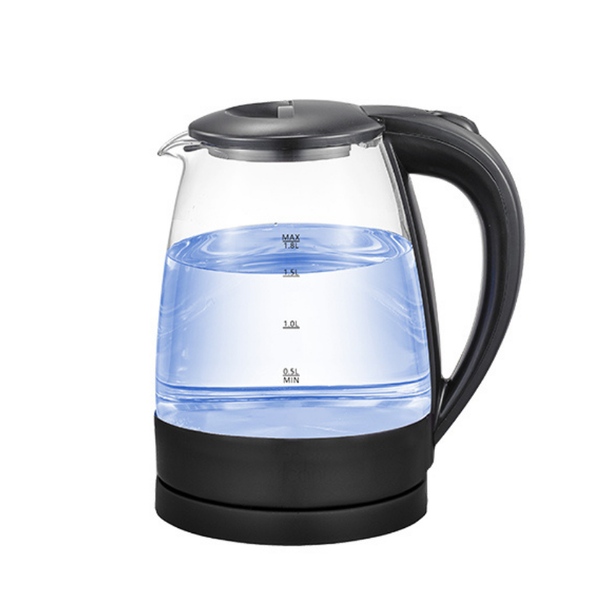 Fussion -Borosilicate Glass Kettle 1.8L
