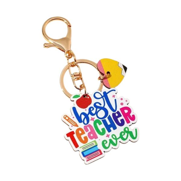 Best Teacher ever keychain