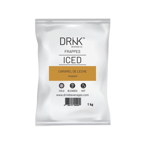 DRNK Caramel De Leche Powder 1kg - Rich &amp; Creamy Sweet Beverage Mix