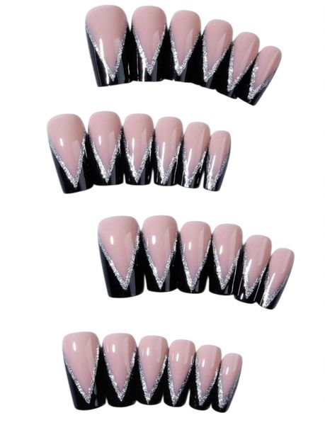 Black French with Sliver