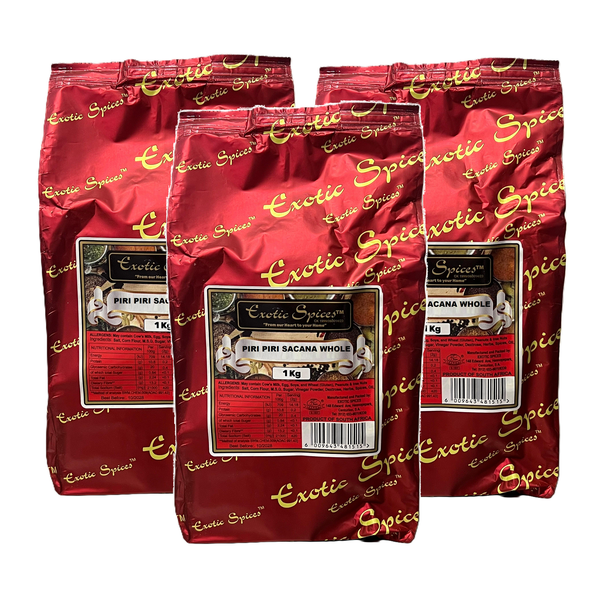 Exotic Spices Piri Piri Sacana (Whole) - 3 pack
