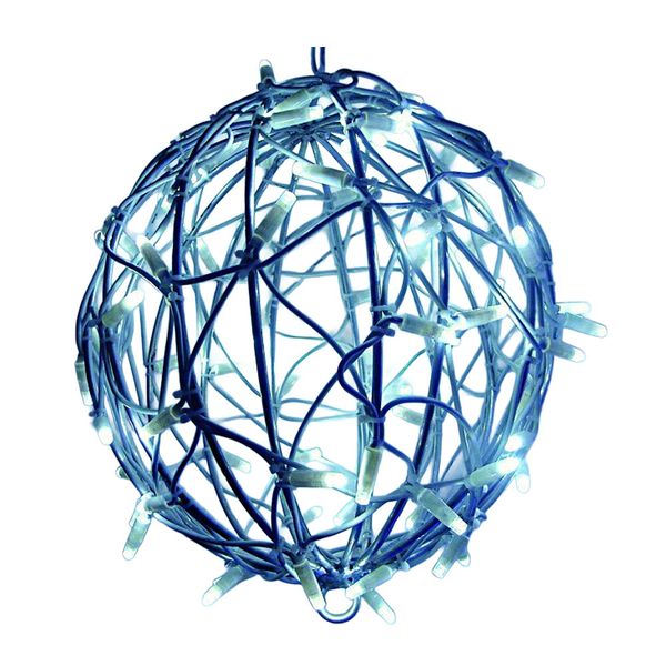 ACDC LED Ball Motif 55 LEDs IP44 (30cm) - Blue