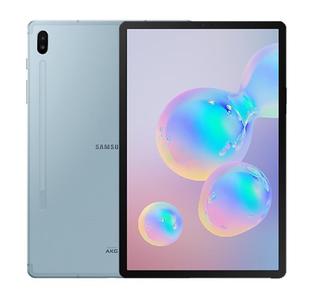 Samsung Galaxy Tab S6 LTE &amp; WiFi + Bluetooth Keyboard Cover - Cloud Blue