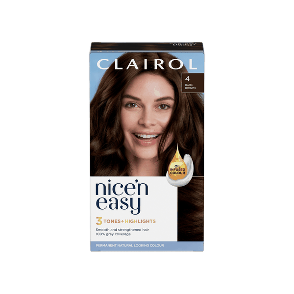 Nice 'n Easy Permanent Hair Colour Cr me - Dark Brown 4