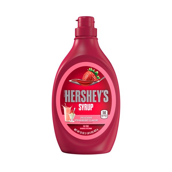 Hersheys Syrup Bottle Strawberry 623g