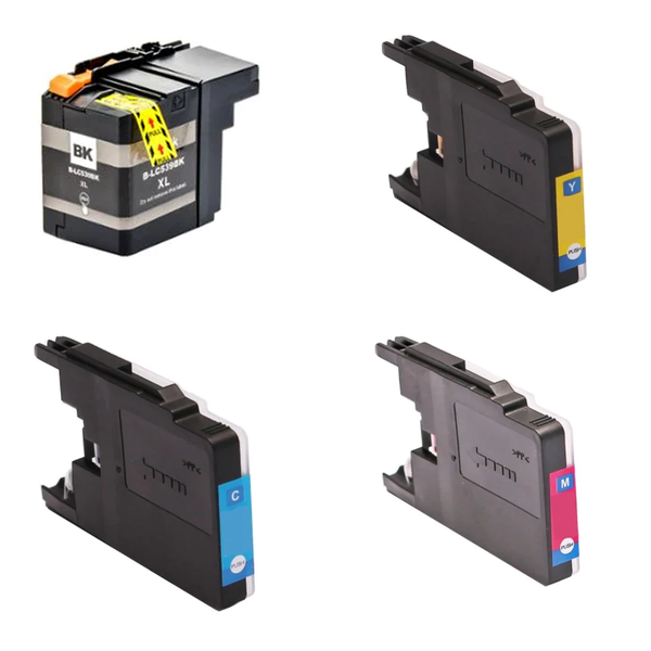 Ink Cartridge Value Pack Compatible with Brother LC-539XL