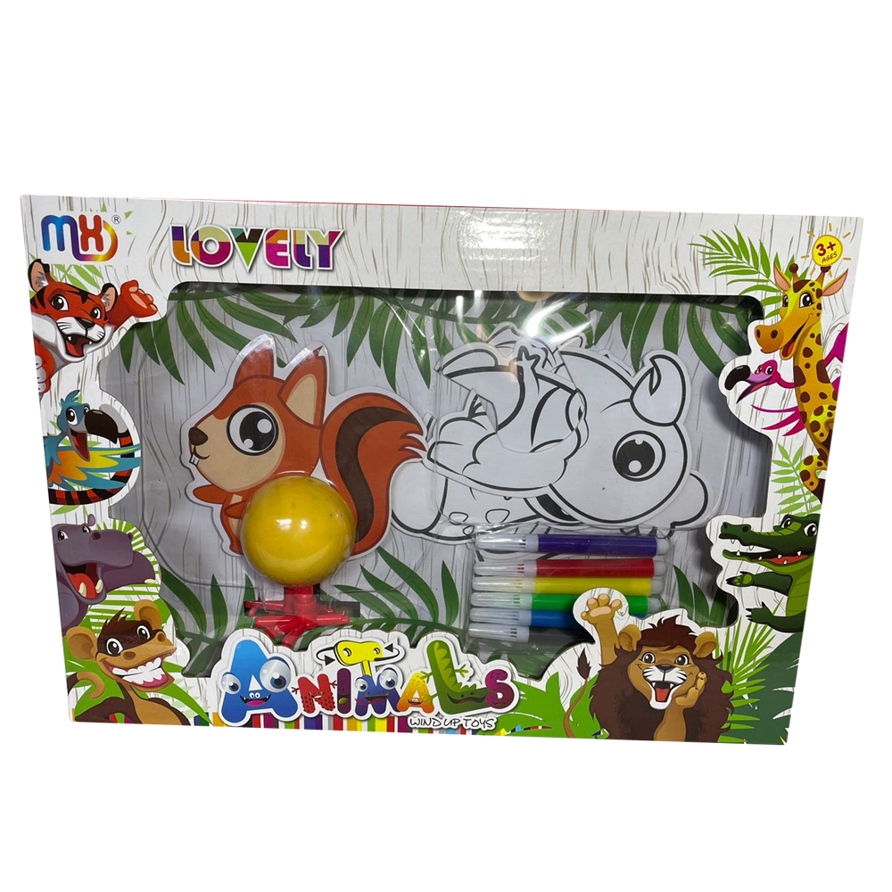 Interactive Colour In Wind Up Toy Set for Kids Buy Online in South