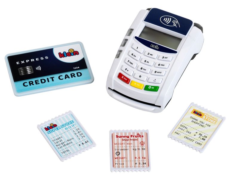 Klein Toys Electronic Payment Terminal with light &amp; sound - (11cm Tall)