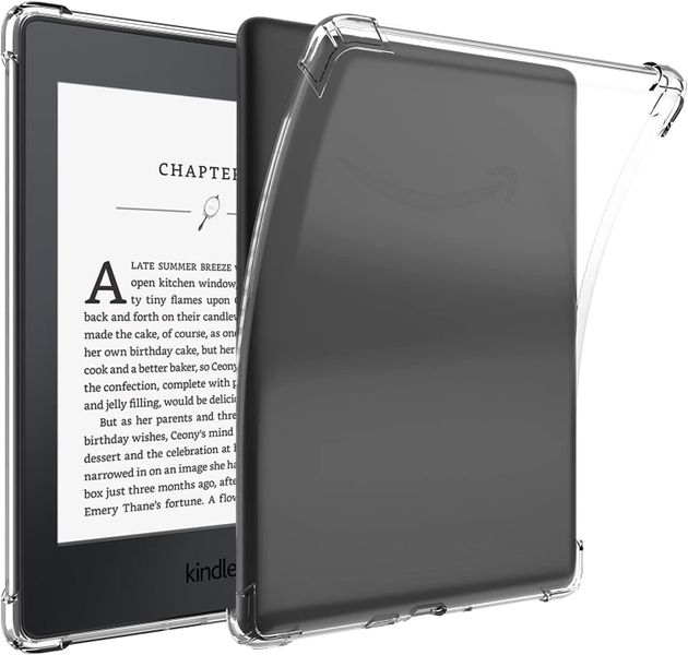 CAWA Transparent Back Cover Compatible with Kindle Paperwhite 6" (Gen 7 - 2015)
