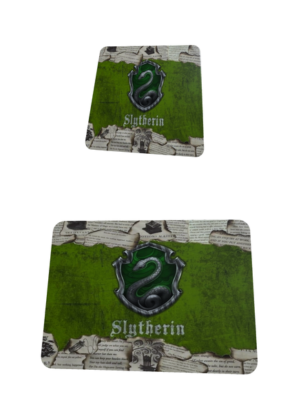 Harry Potter - Slytherine Mouse Pad and Coaster Set