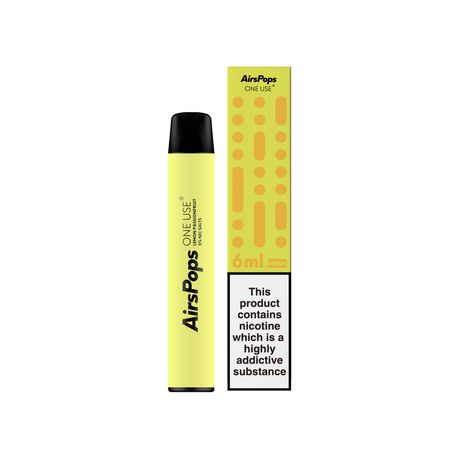 Airpops Disposable Vape 50mg Lemon Passionfruit