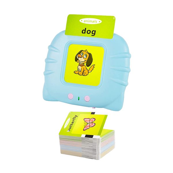 Cards Early Education Device Flash Cards Learning Toys - Blue