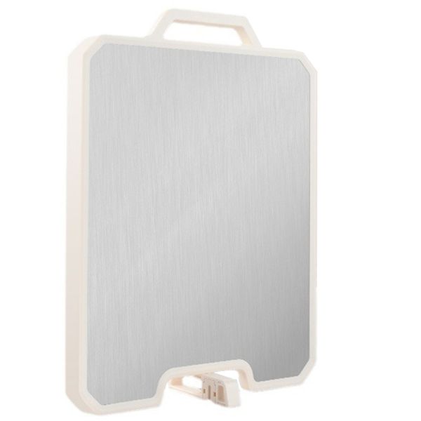 Kitchen Cutting Board, Stainless Steel &amp; Plastic Double-Sided Cutting Board