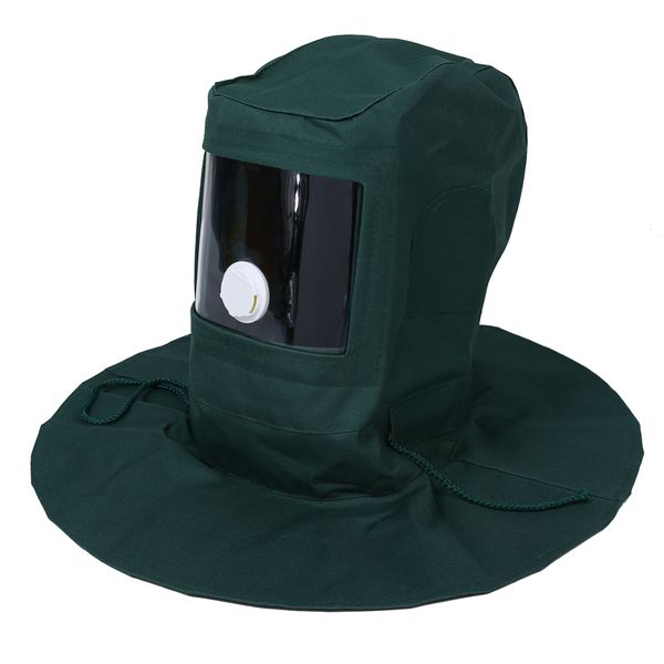 Sand Blasting Sandblaster Mask Cap Wind Dust Anti Protective Tool