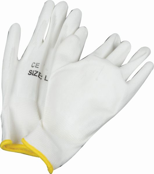 Matsafe Glove Nylon White Pu G/P 240 PP