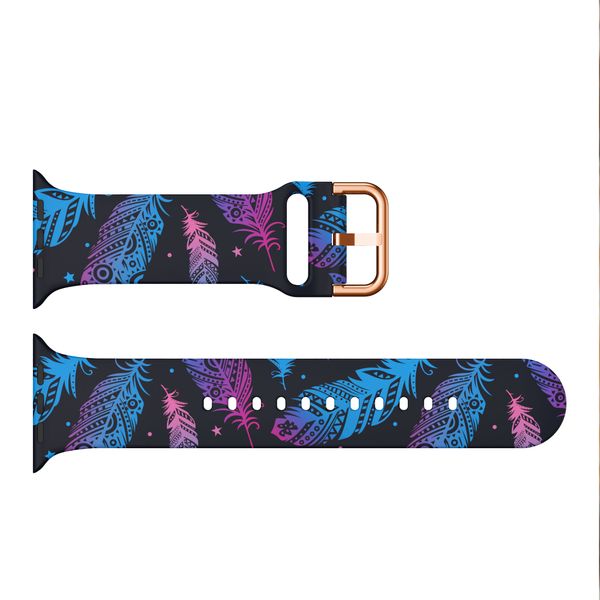 Silicone Strap for Apple Watch 38/40/41mm-Bohimien
