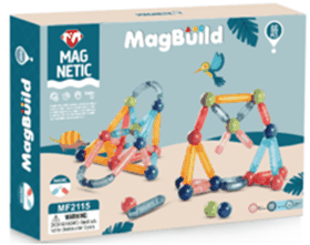 MagBuild Magnetic Blocks - 66 Piece Set | Shop Today. Get it Tomorrow ...